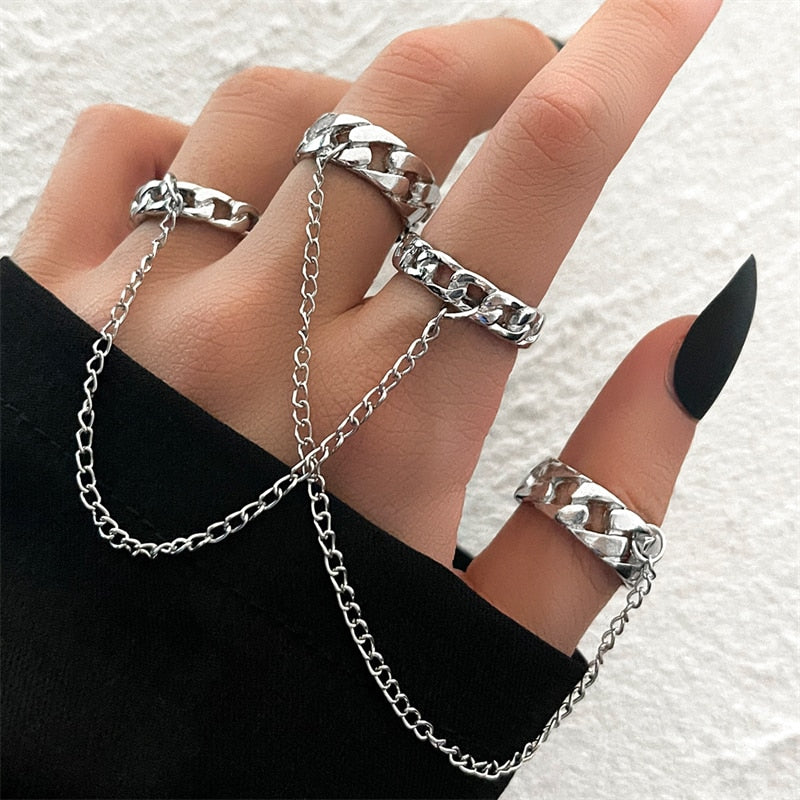 Bohemian Knuckle Ring Sets for Women