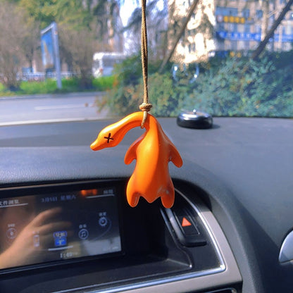 Duck Car Mirror Pendant for Car Interior Decoration