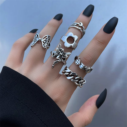 Bohemian Knuckle Ring Sets for Women