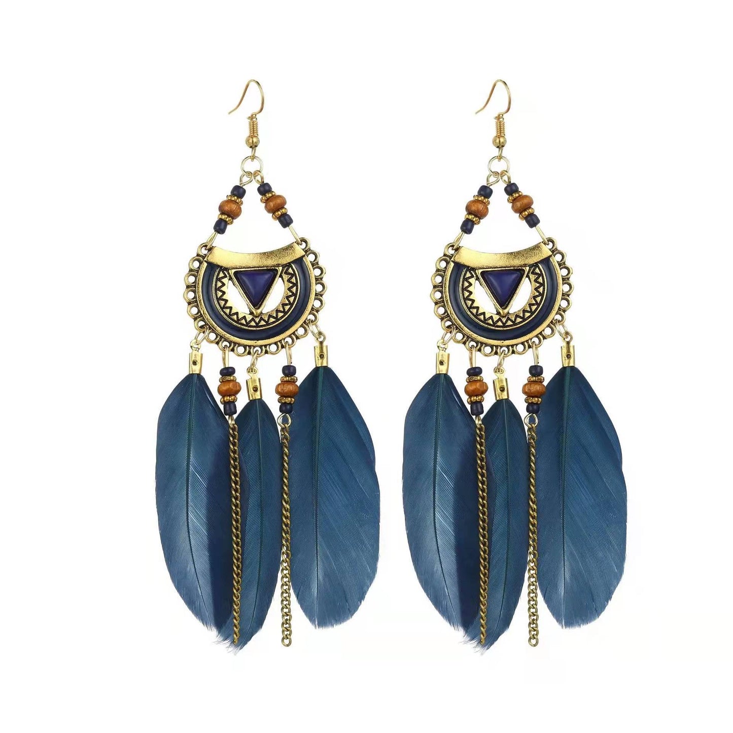 Long Drop Bohemian Earrings Jewelry for Women 