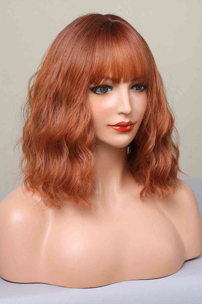 Chic 12-Inch Bobo Wave Synthetic Wigs for Effortless Style