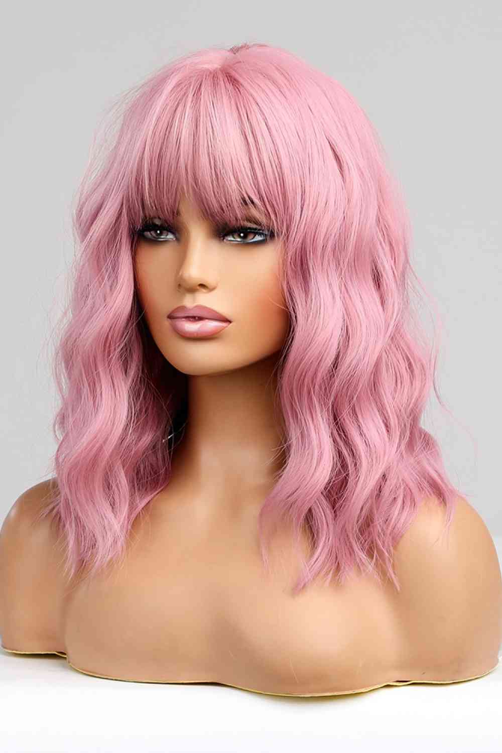 Chic 12-Inch Bobo Wave Synthetic Wigs for Effortless Style