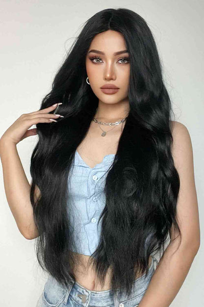 Full Machine Long Wave Synthetic Wigs 28'' – Effortless Elegance