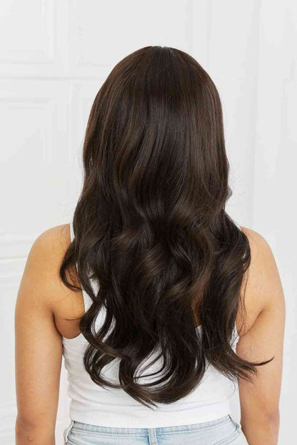 24-Inch Long Wave Synthetic Wig - Natural Style, Heat Safe